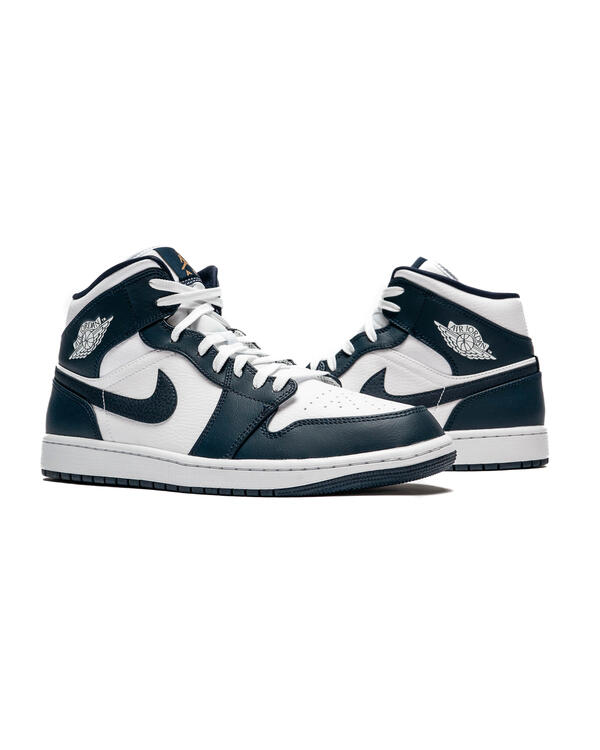 Air jordan 1 on sale mid white obsidian